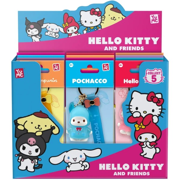 Фото - Брелок Yu Me Hello Kitty Помпомпурин в дождевике (11723)